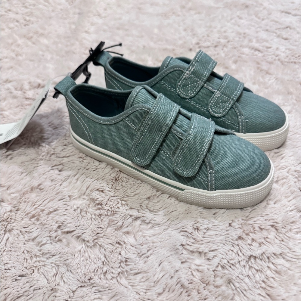 H&M Kids Teal Canvas Sneakers